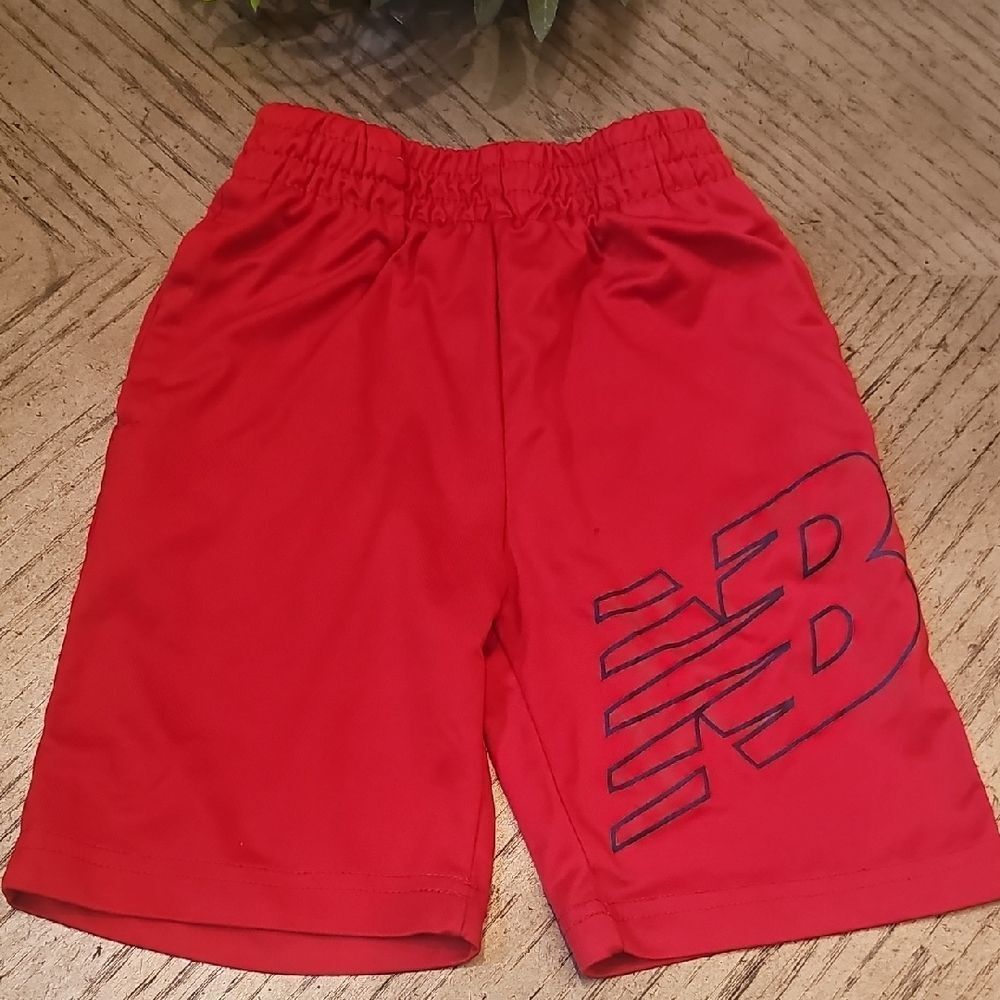 New Balance Kids Red Athletic Shorts Suze 5/5